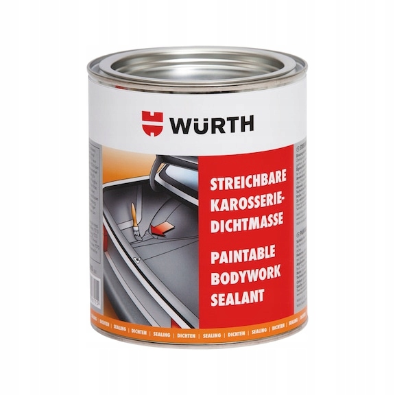 WURTH MASA USZCZELNIAJĄCA SZARA 1,2KG NA PĘDZEL