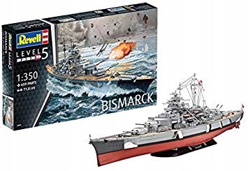 Купить Модель Линкор Бисмарк 1:350 Revell 05040 УНИКАЛЬНАЯ: отзывы, фото, характеристики в интерне-магазине Aredi.ru