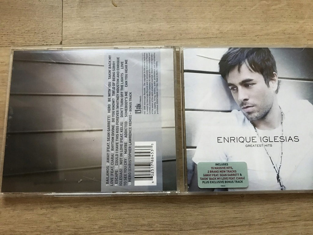 CD Enrique Iglesias Greatest Hits STAN 5-/6