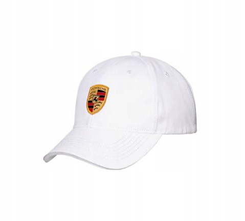 Porsche Czapka Z Daszkiem Z Herbem Biala 7672777177 Oficjalne Archiwum Allegro