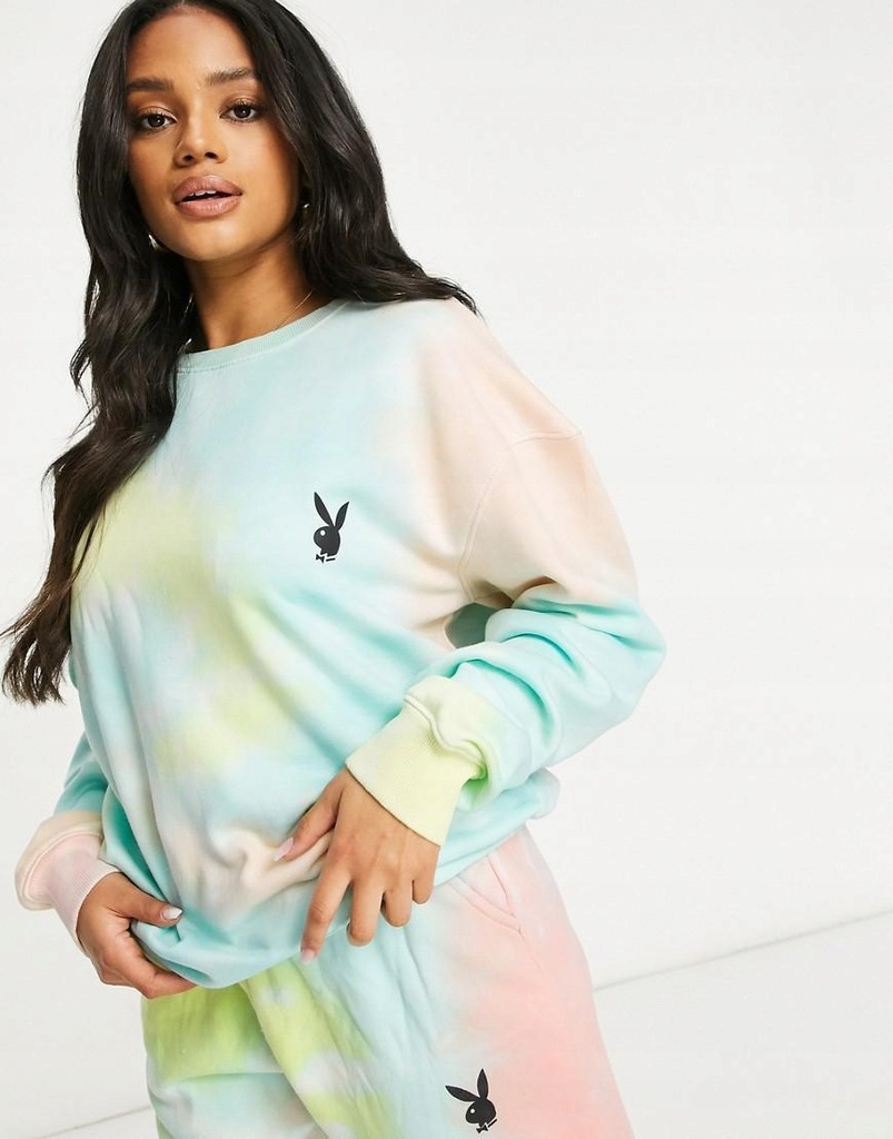 02H062 MISSGUIDED__NX8 BLUZA DRESOWA PLAYBOY__L