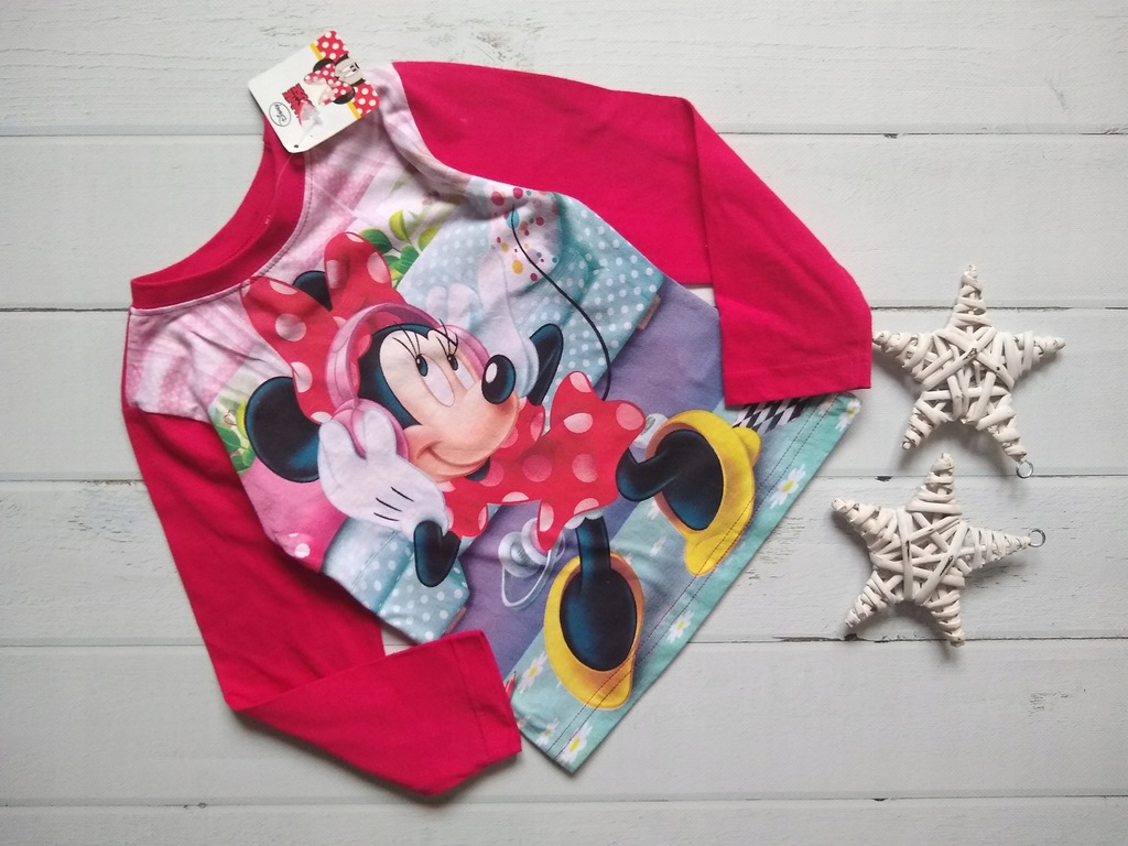 Disney bluzeczka z Myszką Minnie NOWA 98