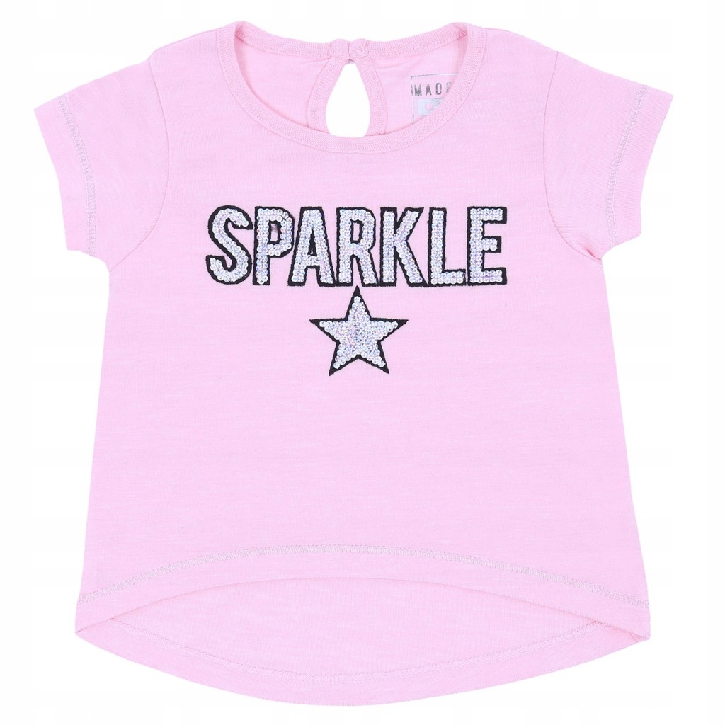 Różowa bluzeczka Sparkle PRIMARK 18-24 m 92 cm