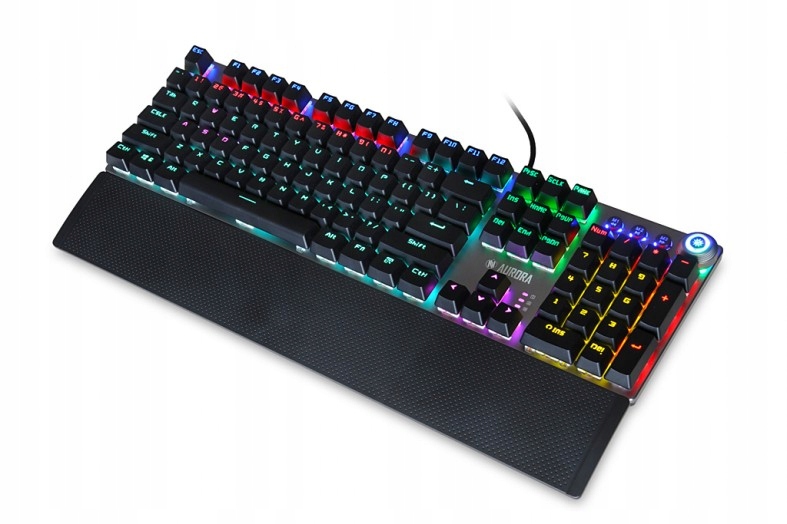 Купить МЕХАНИЧЕСКАЯ ИГРОВАЯ КЛАВИАТУРА RGB С ПОДСТАВКОЙ: отзывы, фото, характеристики в интерне-магазине Aredi.ru