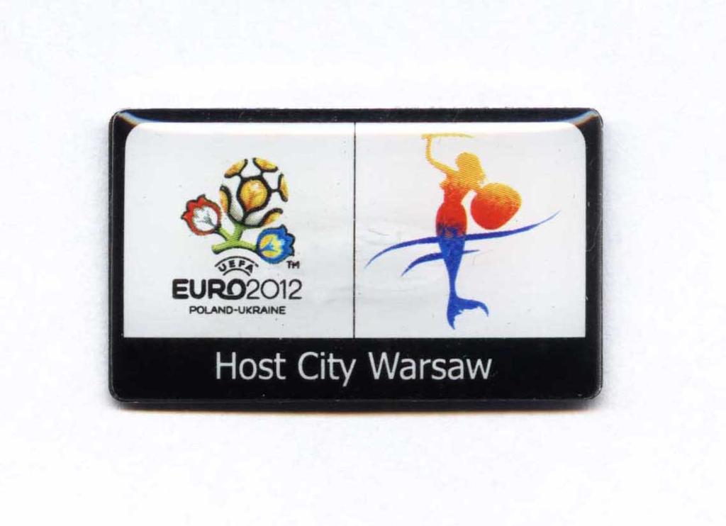 odznaka EURO 2012 Mistrzostwa Europy Warszawa