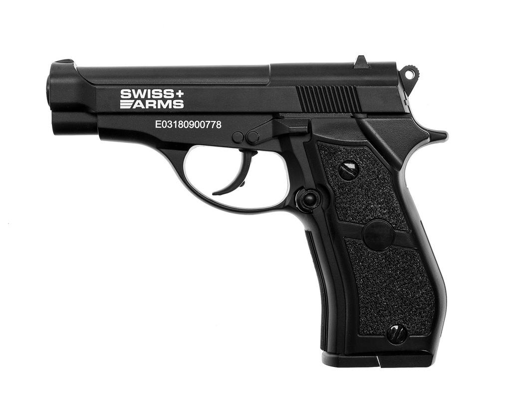 Wiatrówka pistolet CyberGun Swiss Arms P84 Metal