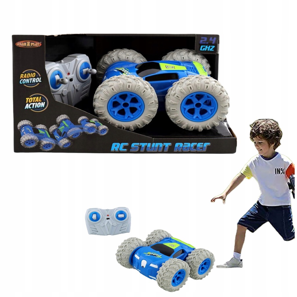 ZDALNIE STEROWANE AUTO RC Stunt Racer 360