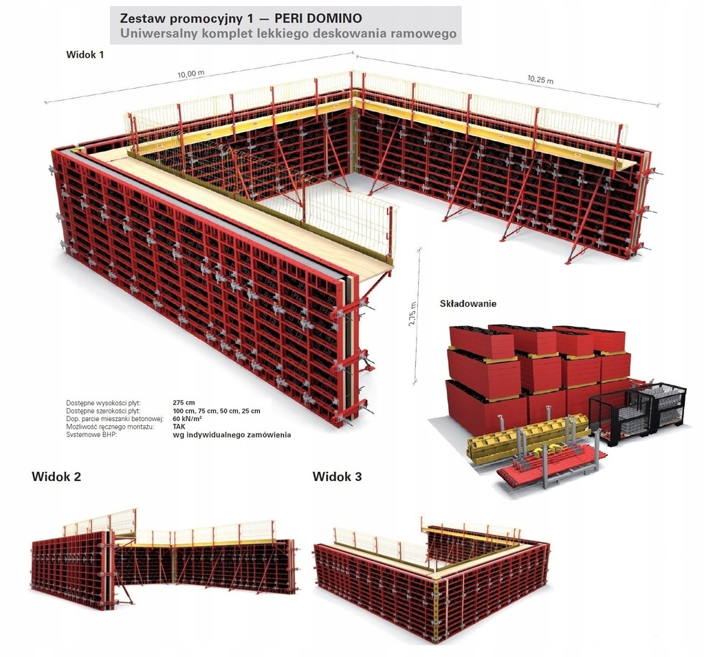 Deskowania PERI DOMINO