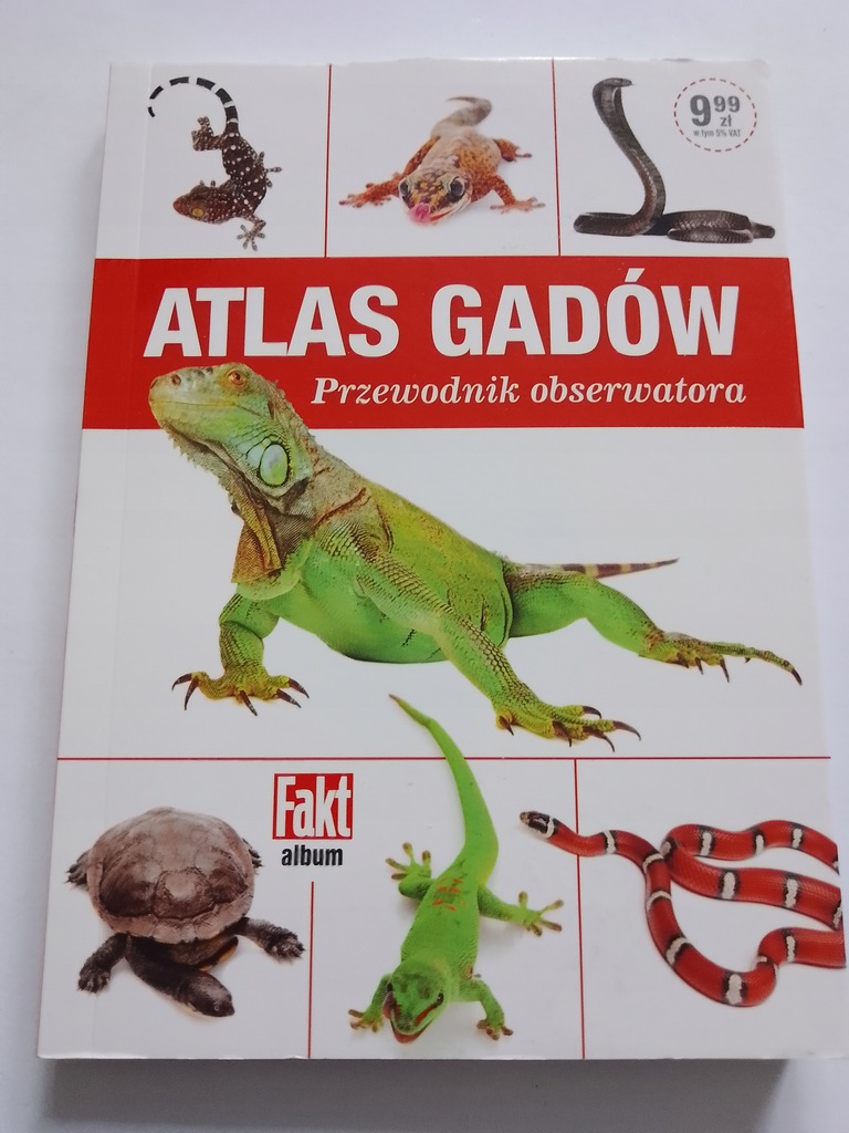 Atlas gadów Przewodnik obserwatora Bartosz Borczyk NOWY
