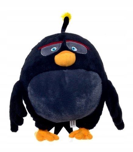 Maskotka Pluszak Angry Birds Ptak Bomba 28 Cm 9810600671 Oficjalne Archiwum Allegro