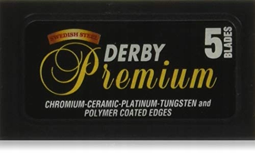 Dwustronne żyletki DERBY TOKAI black premium 100,