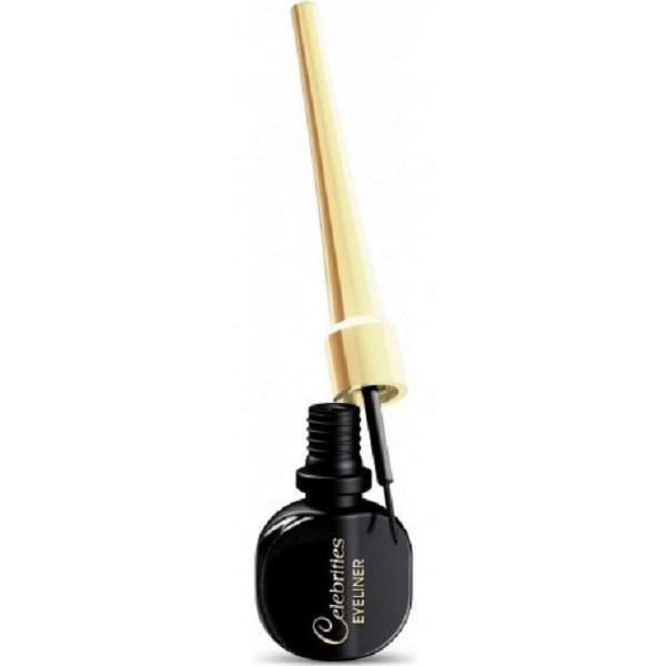 Celebrities Eyeliner liner w pędzelku Black 4ml