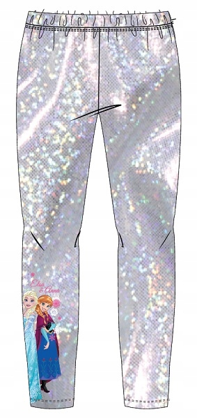 Legginsy KRAINA LODU FROZEN Holograficzne ELSA 116