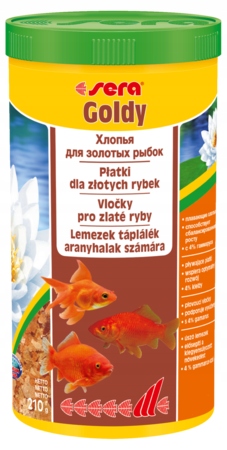 SERA Goldy - saszetka 12 g, płatki - pokarm dla