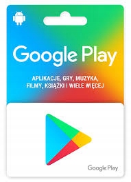 Google Play 30 zł karta podarunkowa upominkowa kod