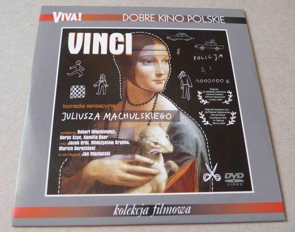 dvd VINCI (Więckiewicz, Szyc, Baar)