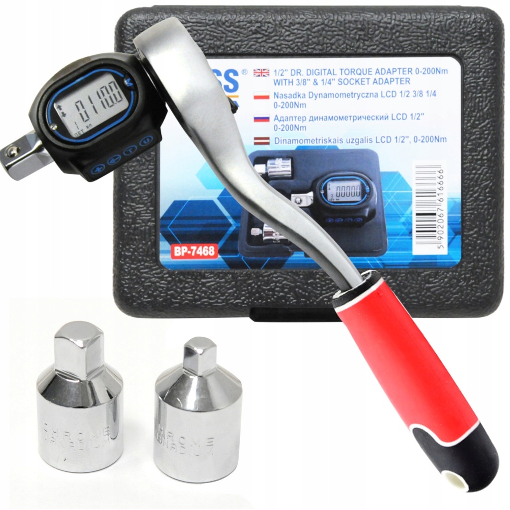 ELEKTRONICZNY KLUCZ DYNAMOMETRYCZNY 200Nm 1/2'' - 11567548140 ...