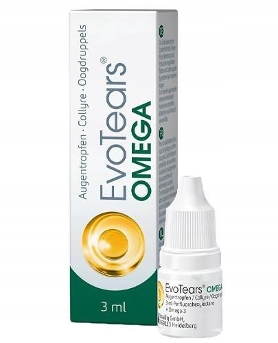 EvoTears Omega krople do oczu 3 ml
