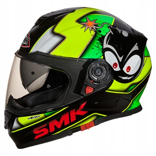 SMK KASK INTEGRALNY TWISTER CARTOON YEL BLENDA M