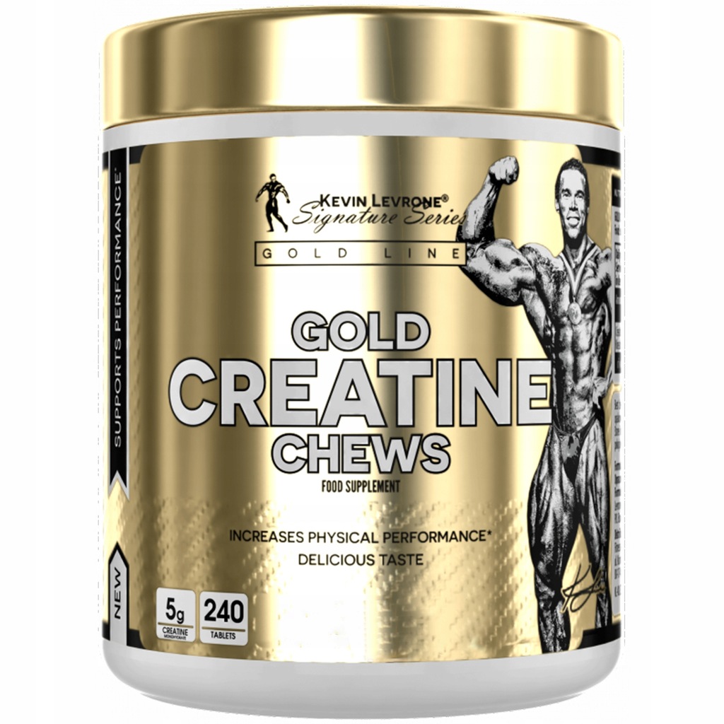 KEVIN LEVRONE GOLD Creatine Chews 240tabs Wydolność i Regeneracja