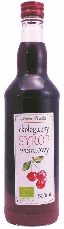 SYROP WIŚNIOWY BIO 500 ml - ANNA DUDA