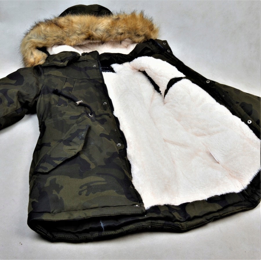 Купить ЗИМНЯЯ куртка Т1-25-16 CAMO FUR 158/164: отзывы, фото, характеристики в интерне-магазине Aredi.ru