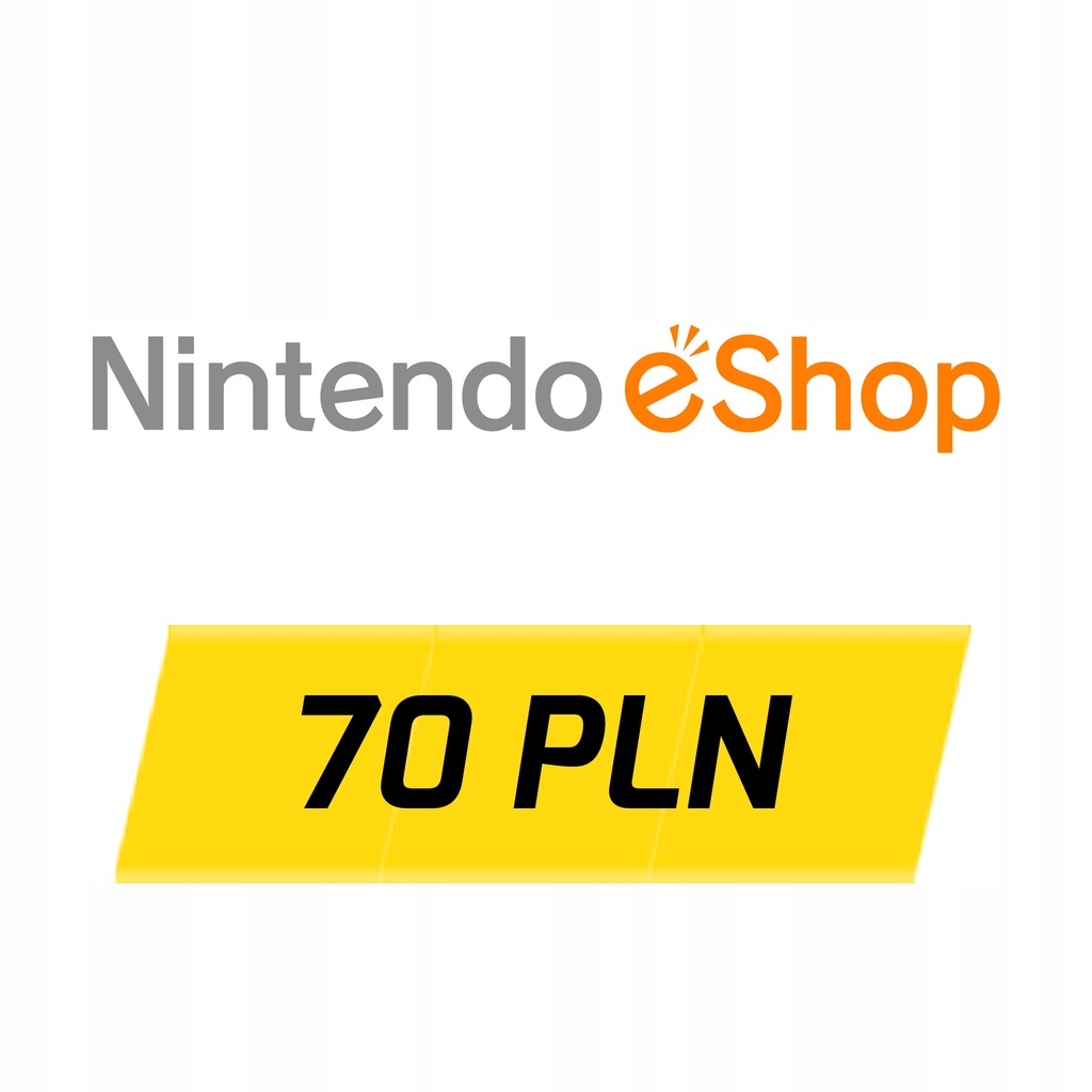 NINTENDO ESHOP 70 ZŁ PLN KOD PIN DOŁADOWANIE