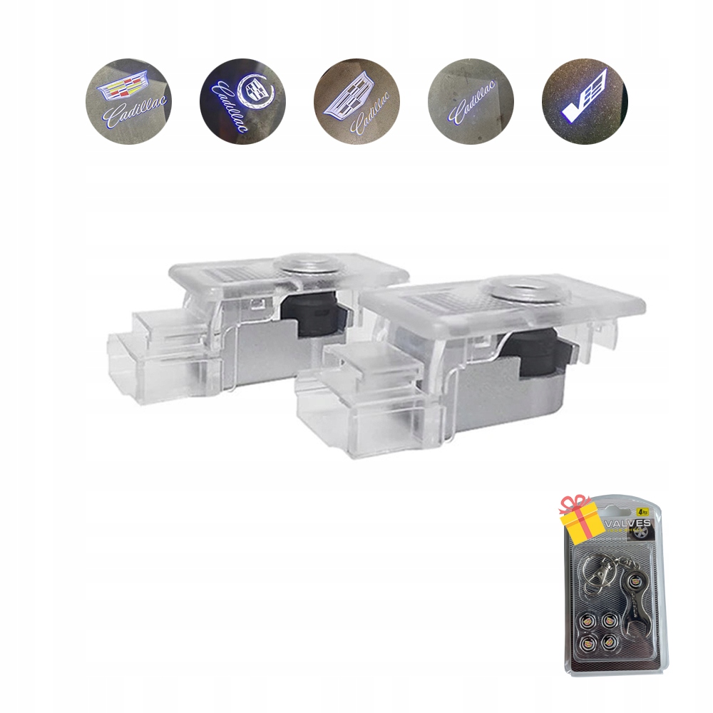 HD Led Logo Car Door Light For Cadillac SRX ATSL XT4 XT5 XT6 CT5 CT6