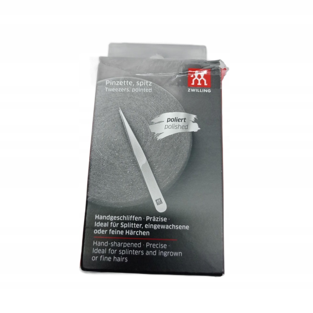 Pęseta z końcówką ze stali nierdzewnej Beauty