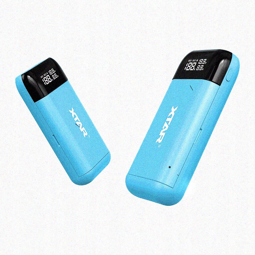 ŁADOWARKA POWER BANK XTAR PB2S OGNIWA 18650