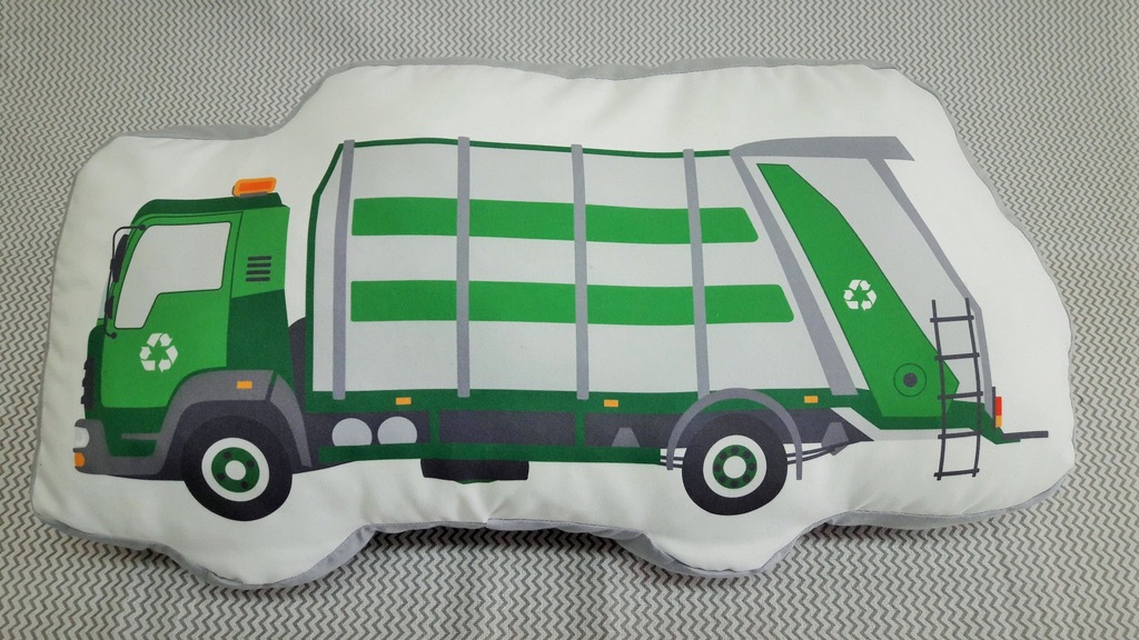 Poduszka AUTO ŚMIECIARKA