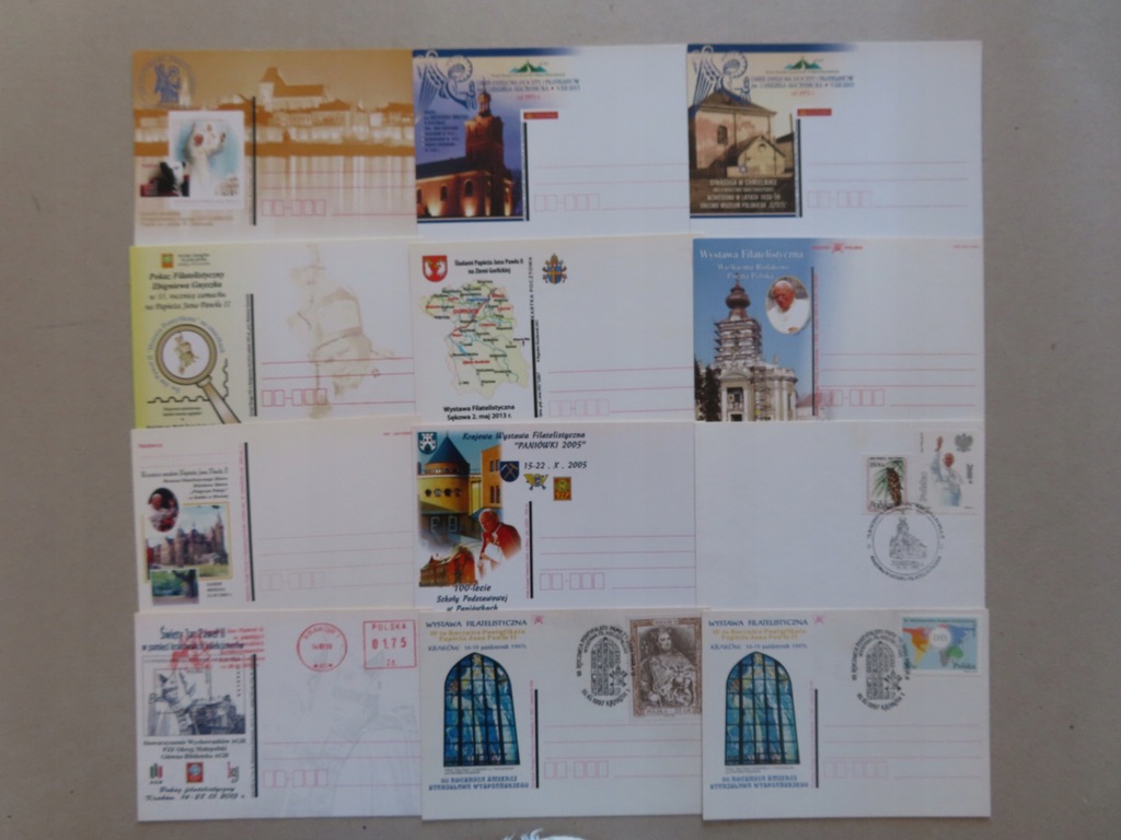 Zestaw kart pocztowych Jan Paweł II B6111