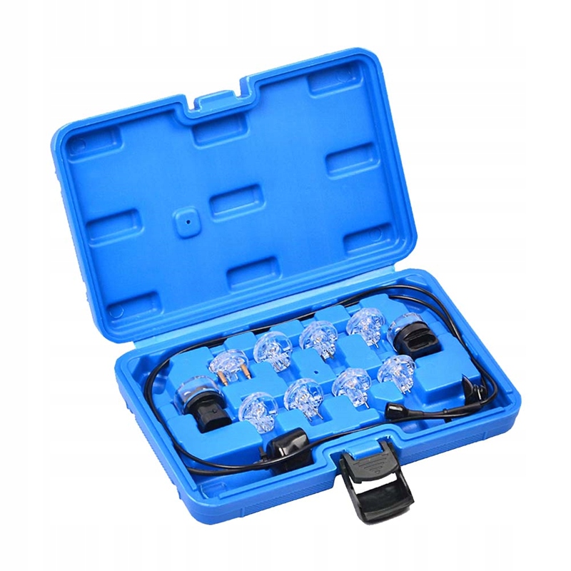11PCS Noid Light Test Kit Fuel Light Fuel Injector Tester Kit