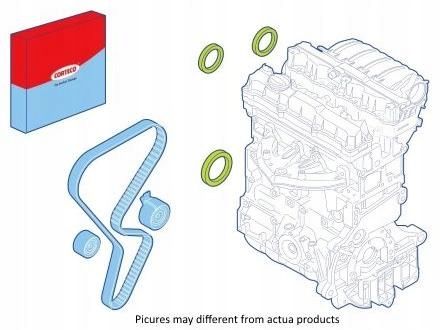CORTECO 289101 ZESTAW USZCZELNIACZA WARGOWEGO, SILNIK