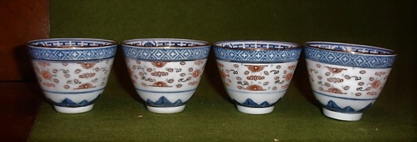 FILIŻANKI - PORCELANA - CHINY