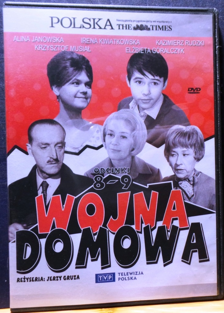 Wojna domowa (Serial TVP na DVD - odcinki 8-9) [Dziennika POLSKA The Times]