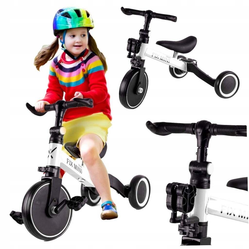 ROWEREK BIEGOWY TRÓJKOŁOWY TRIKE FIX MINI 3W1