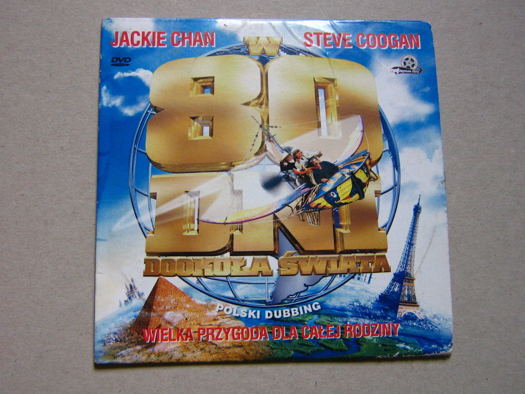 dvd 80 DNI DOOKOŁA ŚWIATA - Jackie Chan