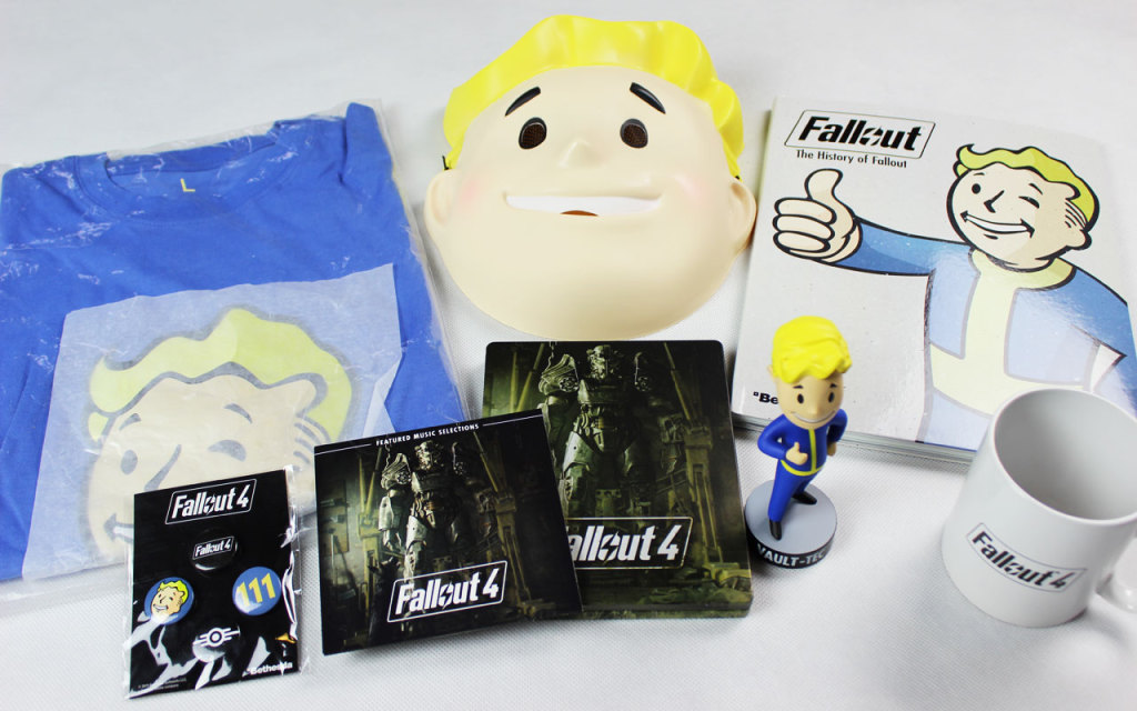 Kolekcjonerski zestaw gadżetów z gry Fallout 4