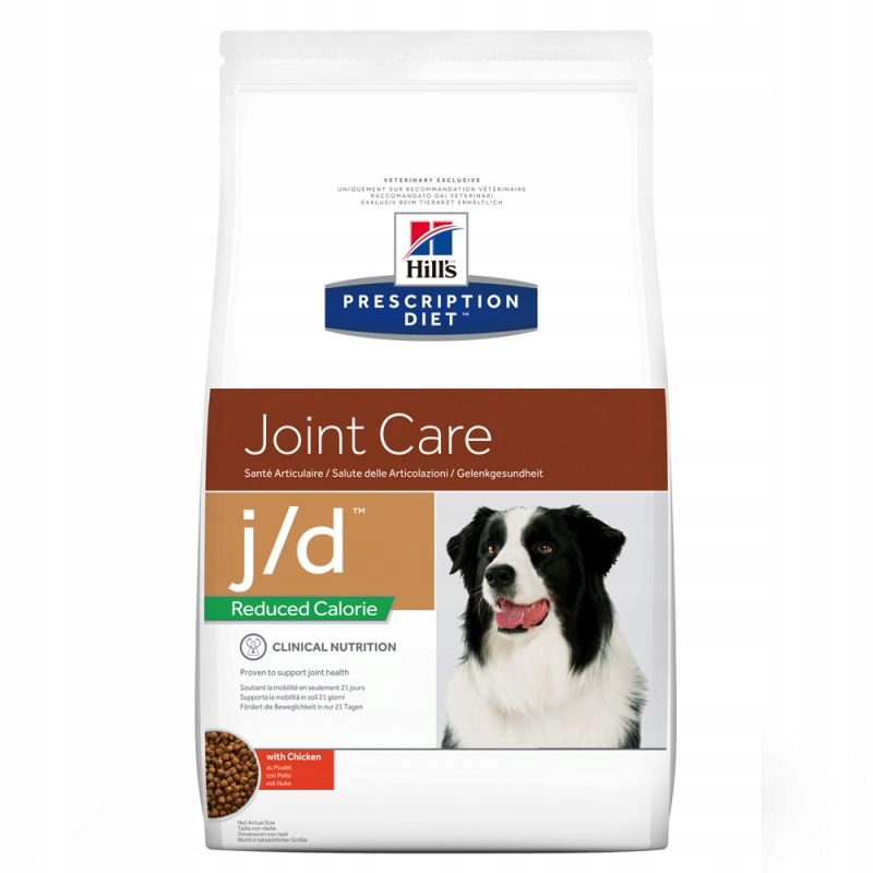 HILL'S Canine J/D Reduced Calorie 12 kg USZKODZONY