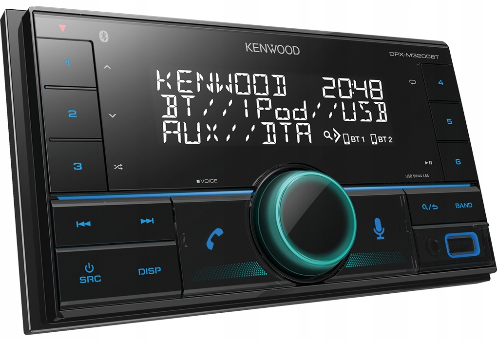 Купить Автомагнитола Kenwood DPX-M3200BT BT USB 2din: отзывы, фото и ...
