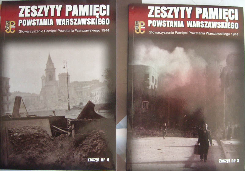 Zeszyt Pamięci Powstania Warszawskiego nr.3 i nr.4