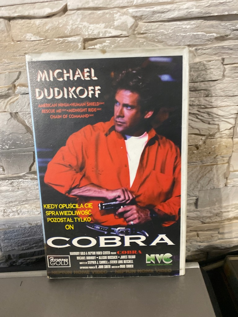 Cobra VHS Michael Dudikoff