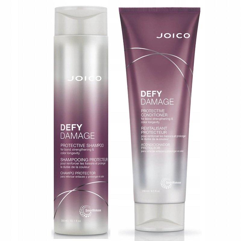 JOICO DEFY DAMAGE SZAMPON ODŻYWKA FARBOWANE ZESTAW