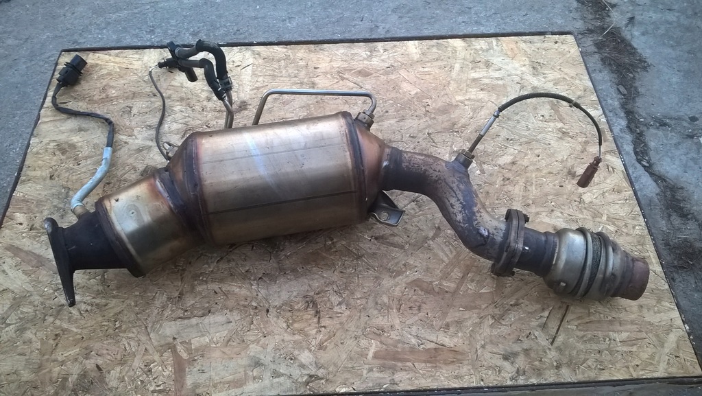 FILTR CZĄSTEK STAŁYCH FAP DPF AUDI A4 B8 2.0 TDI 7700303980 oficjalne archiwum Allegro