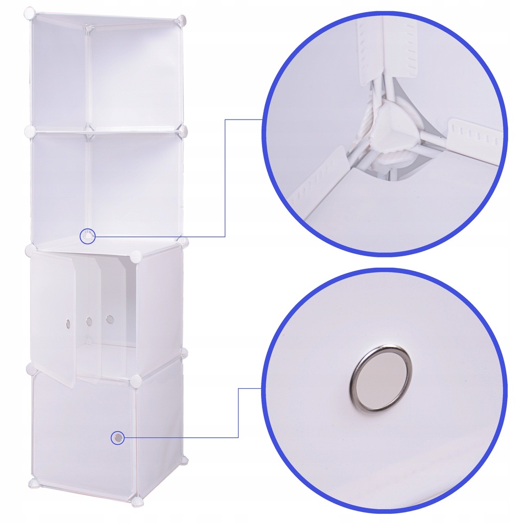 Купить Шкаф для ванной комнаты MODULAR, белый, колонна Н, 140 см: отзывы, фото, характеристики в интерне-магазине Aredi.ru