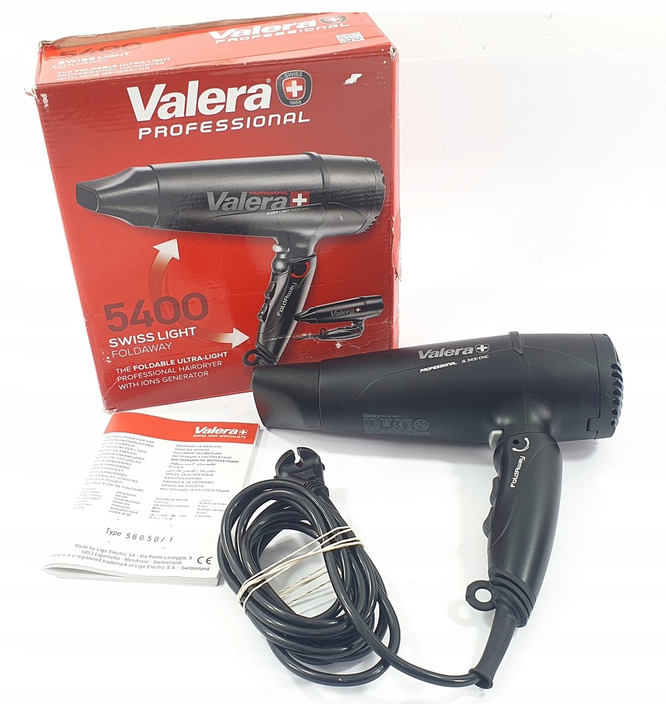 VALERA SWISS LIGHT 5400 SUSZARKA JONIZACJA 2000W