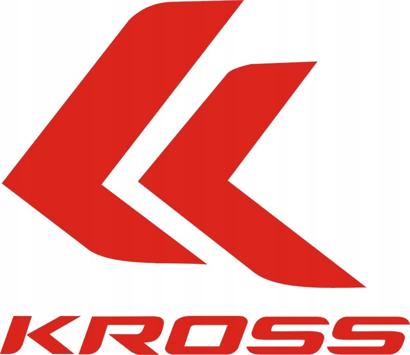 KROSS LOGO naklejka RÓŻNE KOLORY 8469504612 oficjalne archiwum Allegro
