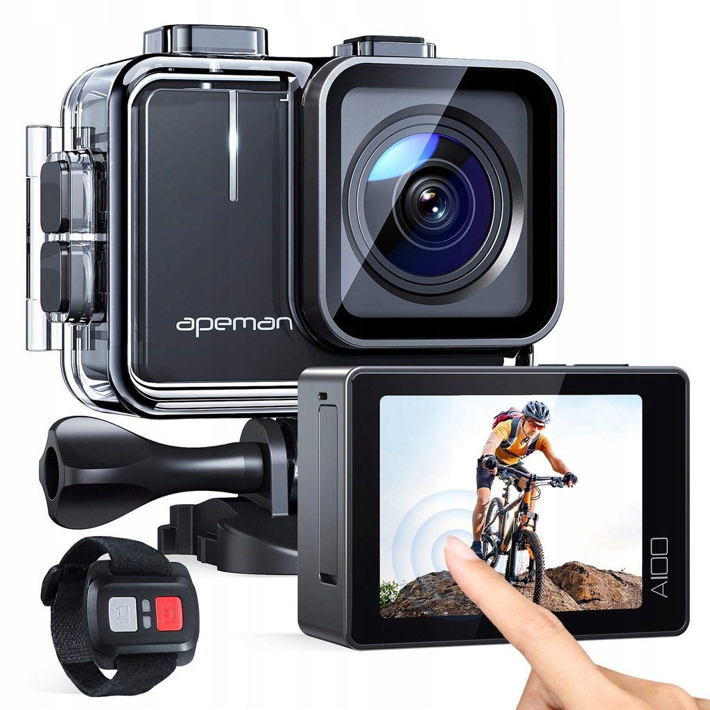 KAMERA SPORTOWA APEMAN A100 4K UHD