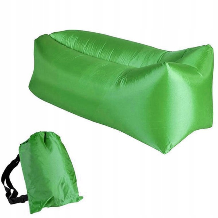 ŁÓŻKO NA POWIETRZE ZIELONE LAZY BAG SOFA